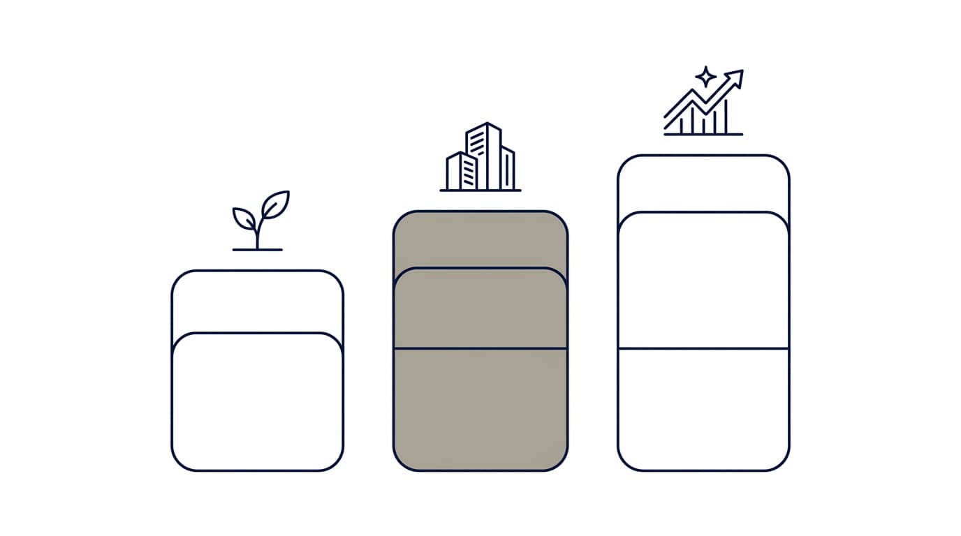 A three-tier plan: Plum, Bamboo, Pine