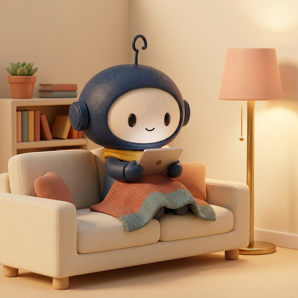 IPRO-kun Cozy time at home