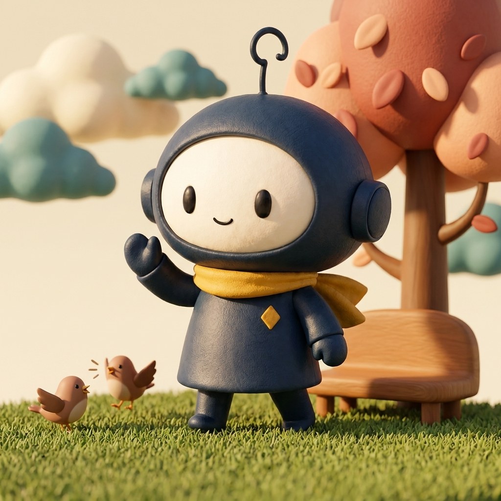 IPRO-kun Out for a walk