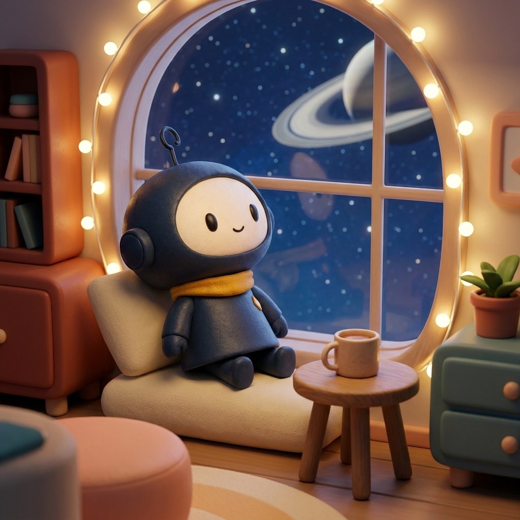 IPRO-kun Gazing at the stars